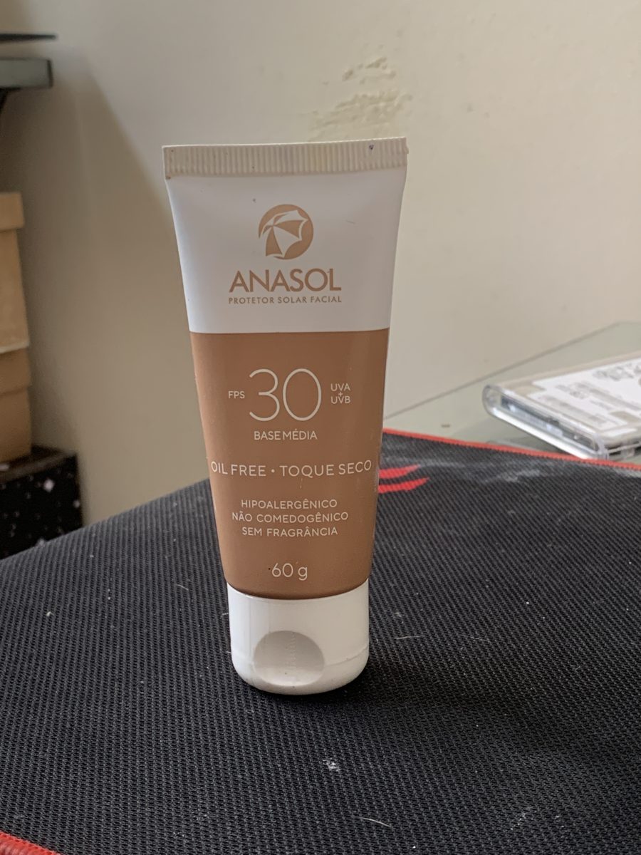 Anasol Protetor Solar Facial com Base Média e FPS 30