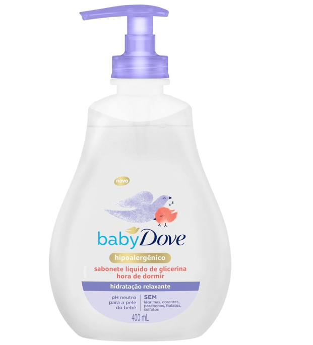Baby Dove Sabonete Relaxante de Glicerina 400ml