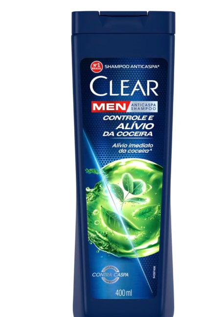 Clear Men Shampoo Anticaspa Controle Coceira 400ml