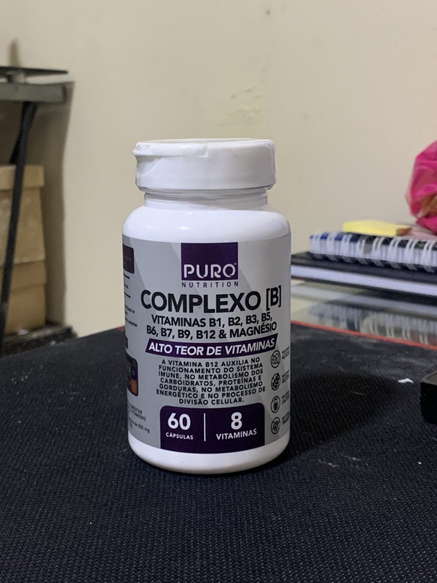 Complexo B Puro Nutrition 60 Cápsulas