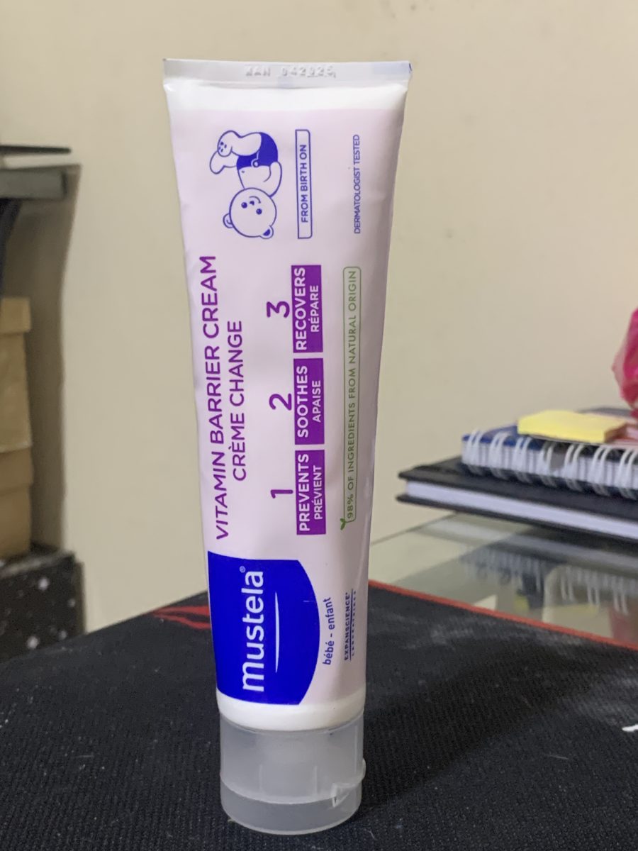 Creme Preventivo de Assaduras Mustela Vitamin Barrier Cream 100ml