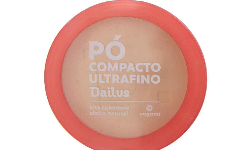 Dailus Pó Compacto Ultrafino Alta Cobertura