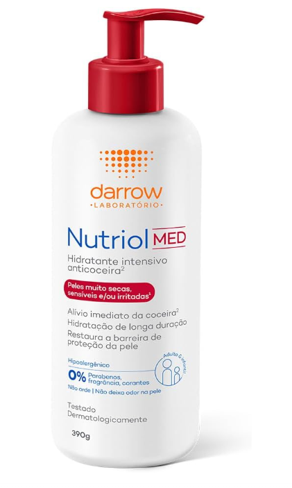 Darrow Nutriol MED Hidratante Anticoceira 390g