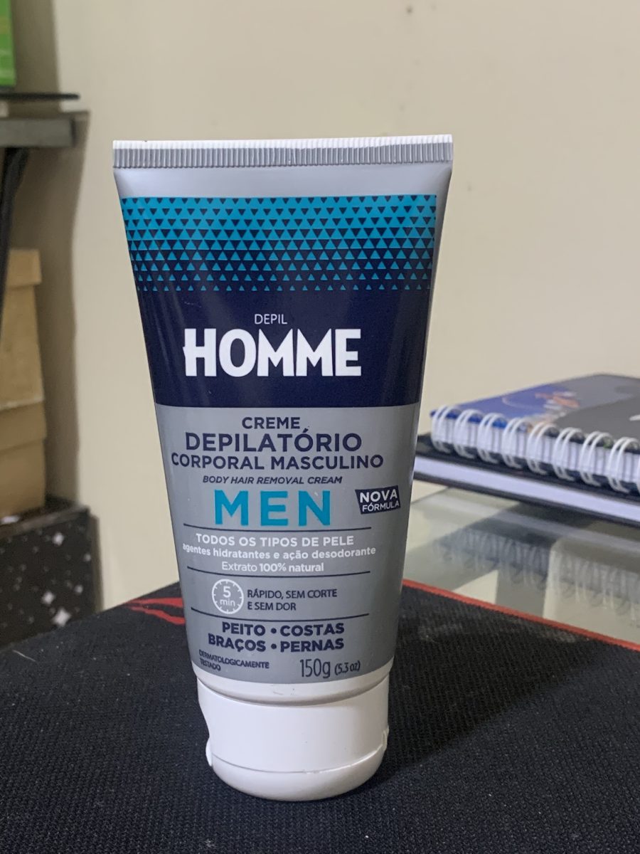 Depil Homme Creme Depilatório Corporal Masculino 150g
