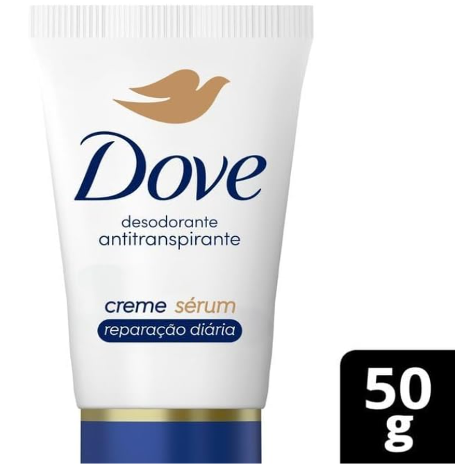 Desodorante Antitranspirante Dove Creme Sérum Reparação Diária 50g