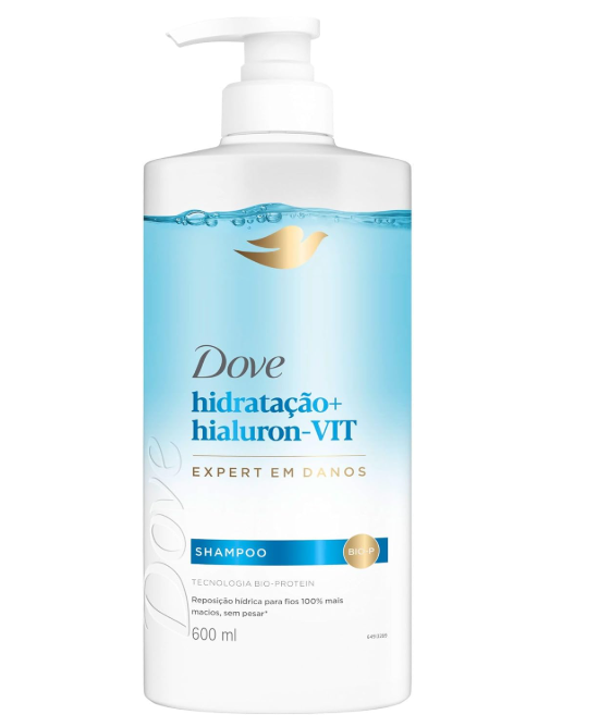 Dove Hidratação + Hialuron-Vit Shampoo 600ml