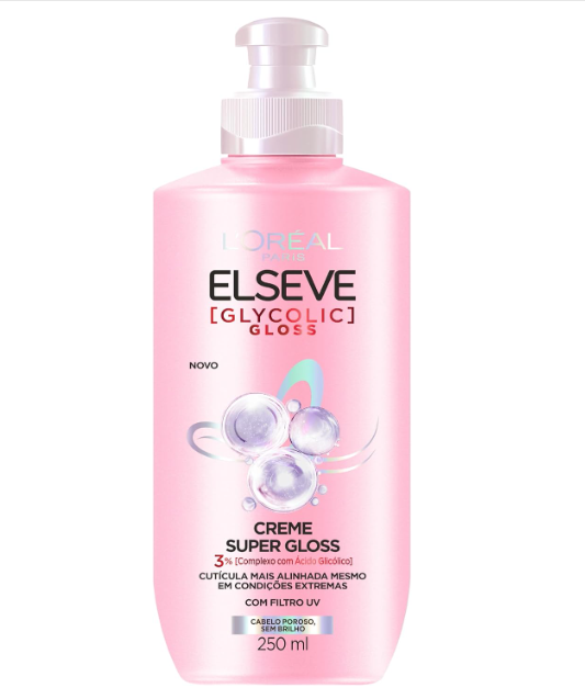 Elseve Glycolic Gloss Creme Super Gloss 250ml