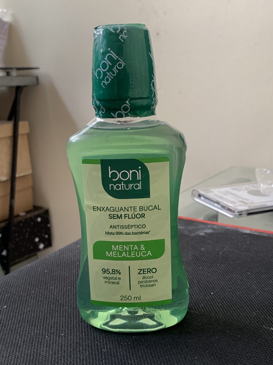 Enxaguante Bucal Boni Natural Menta & Melaleuca