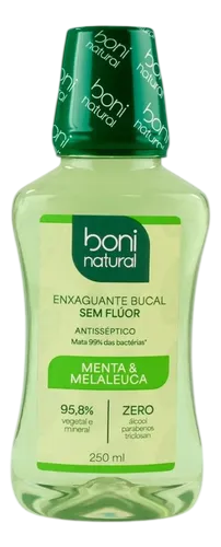 Enxaguante Bucal Boni Natural Menta & Melaleuca