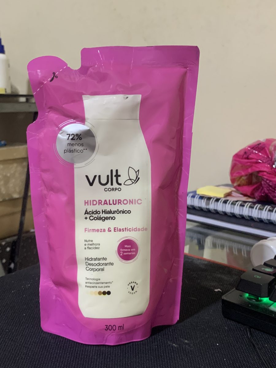 Hidratante Desodorante Corporal Vult Hidraluronic Refil 300ml