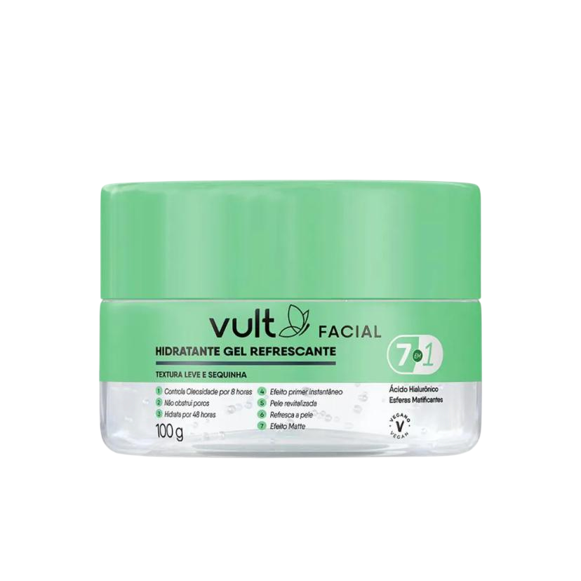 Hidratante Gel Facial Vult Refrescante 7 em 1