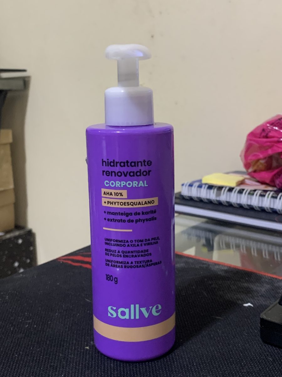 Hidratante Renovador Corporal Sallve AHA 10% 180g