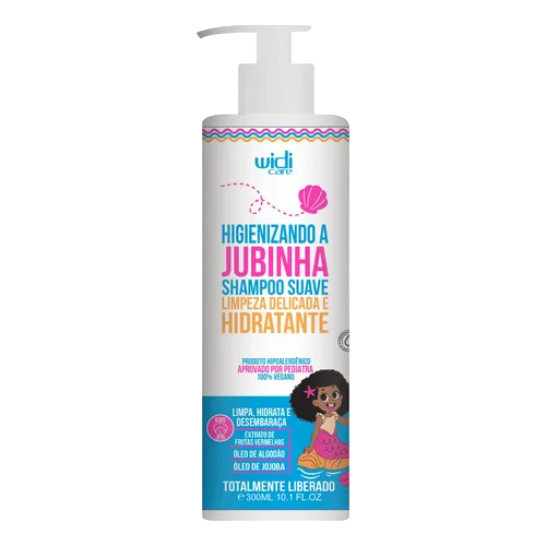 Higienizando a Jubinha Shampoo Suave