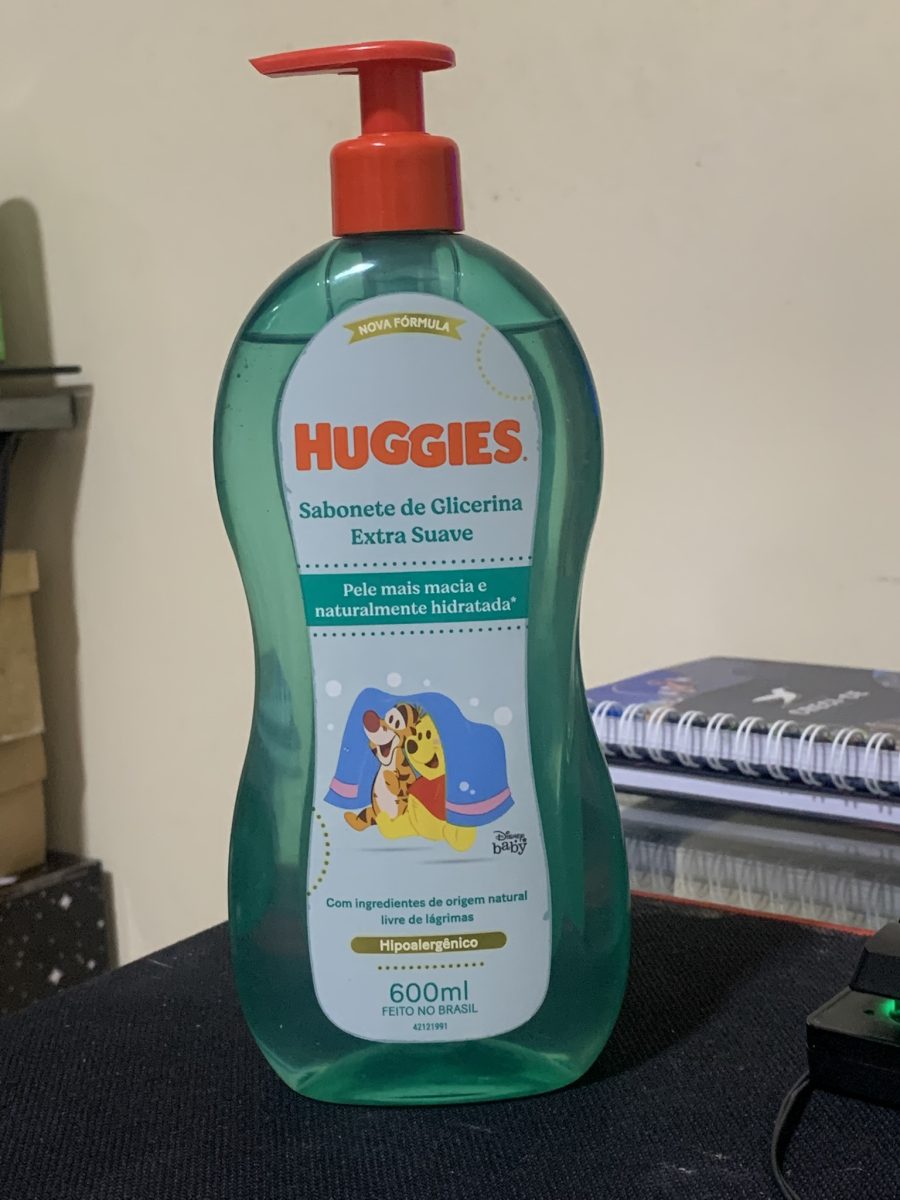 Huggies Sabonete de Glicerina Extra Suave 600ml