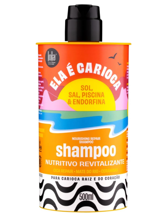 Lola Ela é Carioca Shampoo Nutritivo 500ml