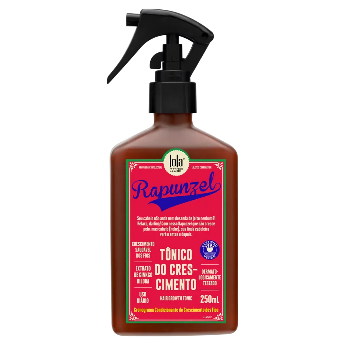 Lola From Rio Rapunzel Tônico do Crescimento 250ml