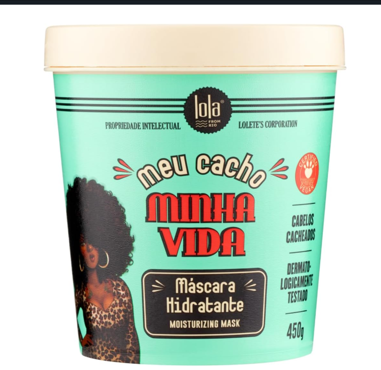Lola Meu Cacho Minha Vida Máscara Hidratante 450g