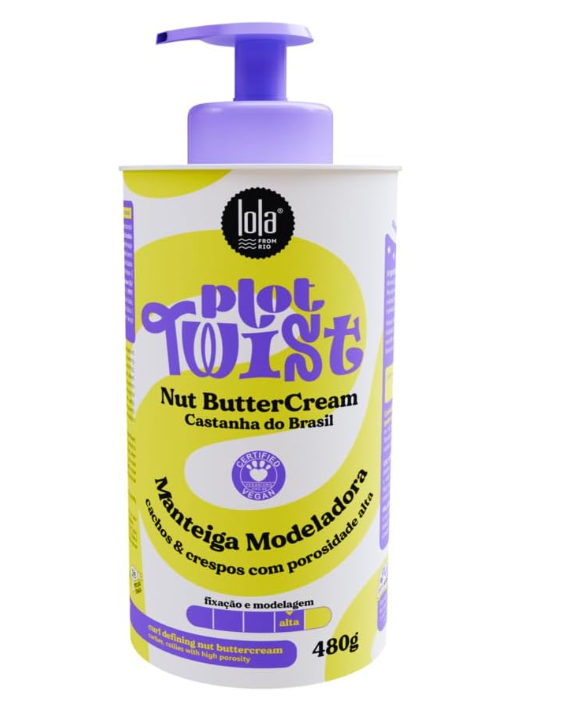 Lola Plot Twist Nut Buttercream Manteiga Modeladora 480g