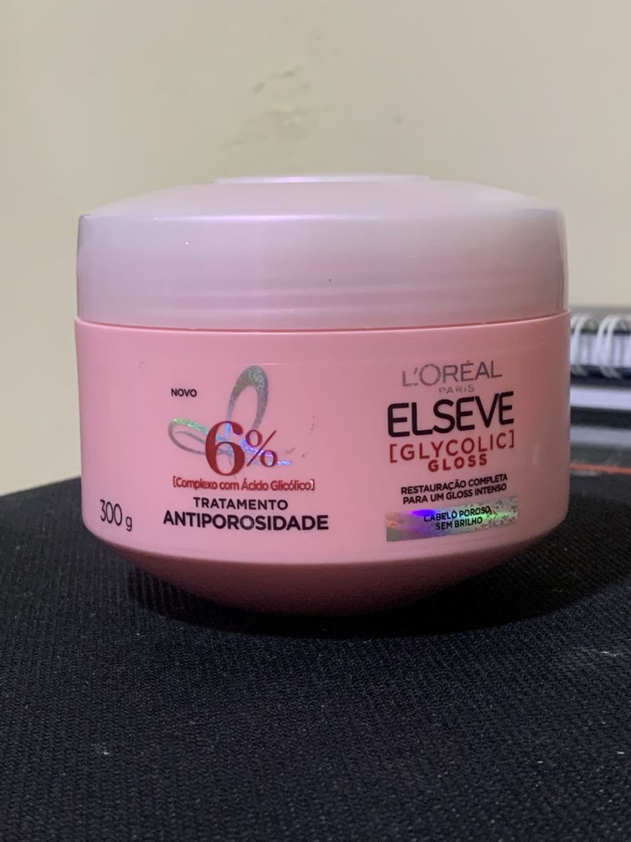 L'Oréal Paris Elseve Glycolic Gloss Tratamento Antiporosidade 300g