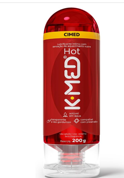 Lubrificante Íntimo K-Med Hot 200g