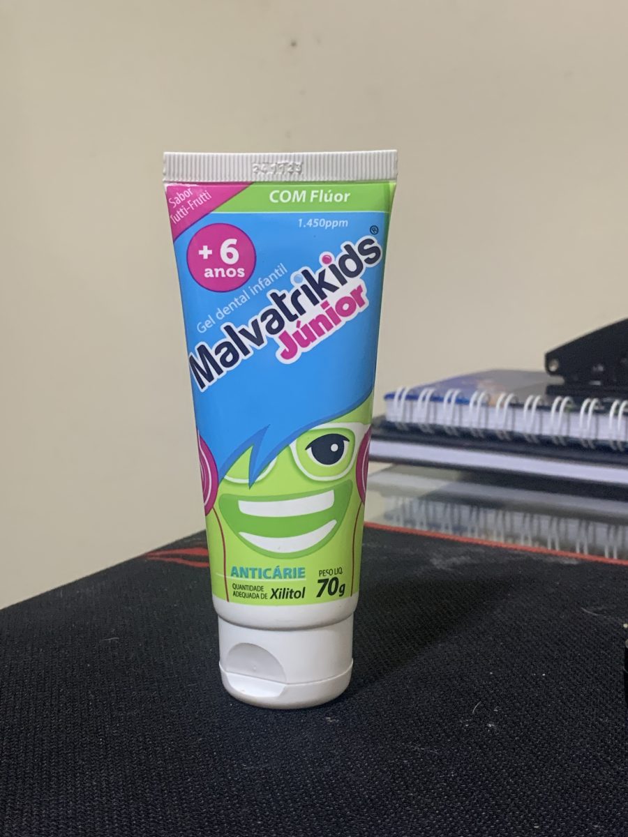 Malvatrikids Júnior Gel Dental Tutti-Frutti 70g