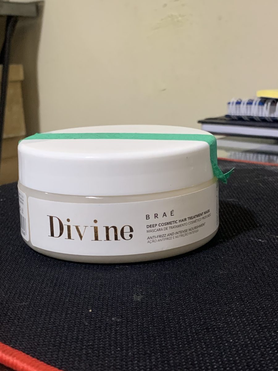 Máscara de Tratamento Braé Divine Anti-Frizz
