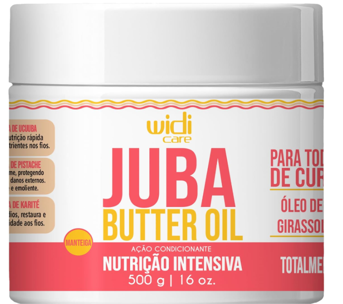 Máscara Widi Care Juba Butter Oil Nutrição Intensiva 500g