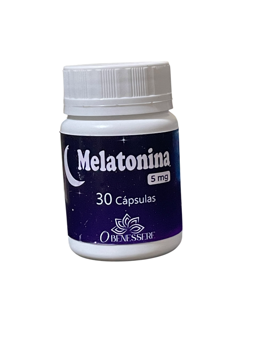 Melatonina 5mg O Benessere 30 Cápsulas