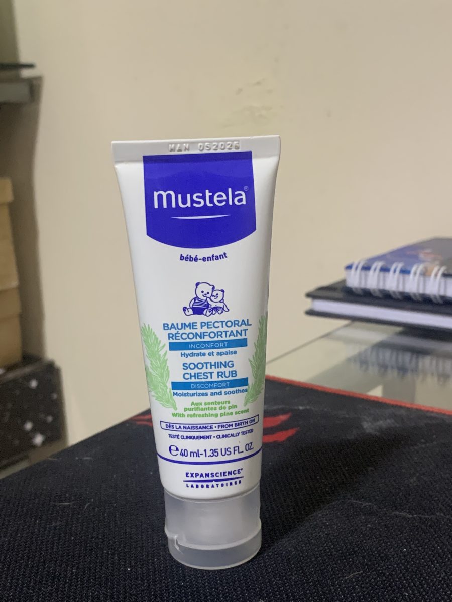 Mustela Bálsamo Peitoral Reconfortante 40ml