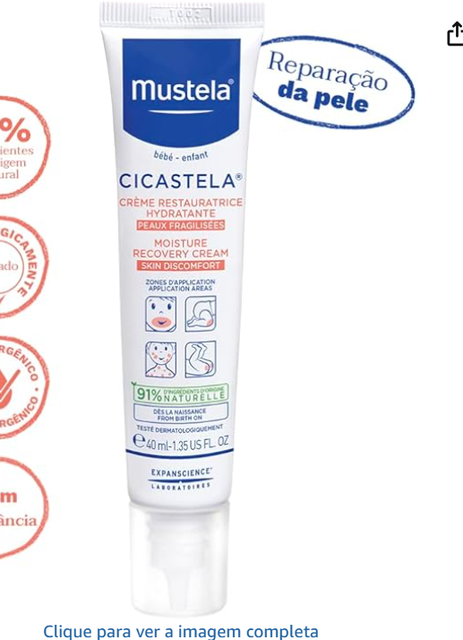 Mustela Cicastela Creme Restaurador Hidratante 40ml