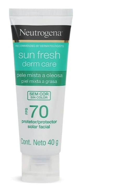 Neutrogena Sun Fresh Facial com Cor FPS 70 40g
