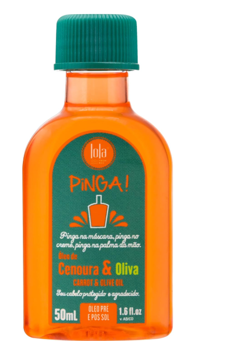 Óleo Lola Pinga! Cenoura & Oliva 50ml