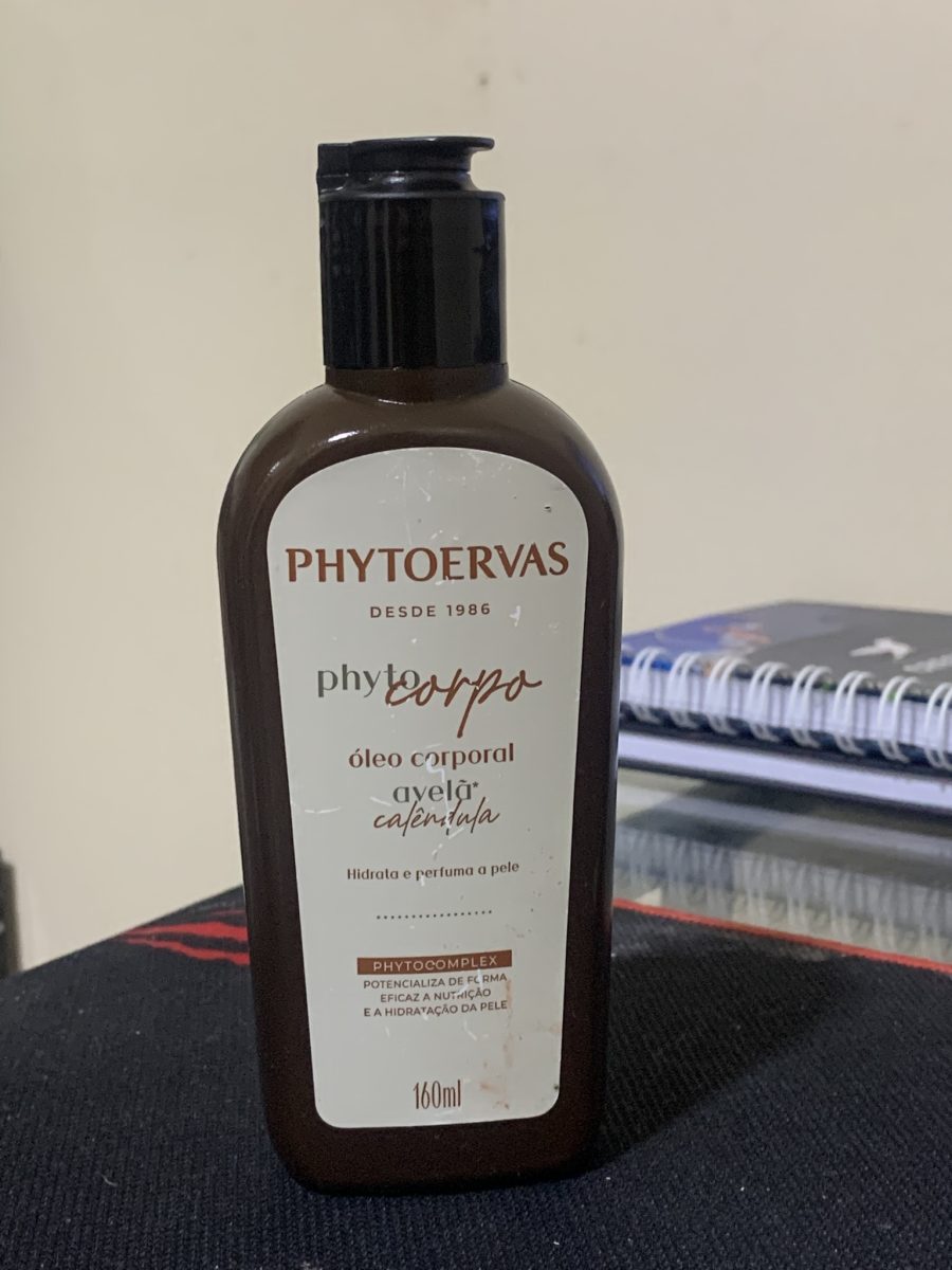 Phytoervas Phyto Corpo Óleo Corporal Avelã e Capim-Limão 160ml