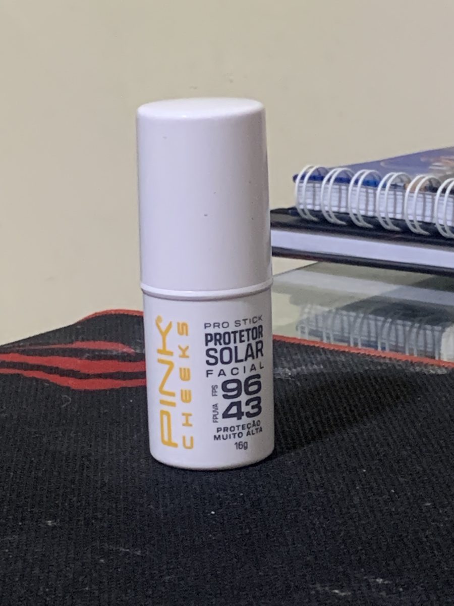 Pink Cheeks Pro Stick Protetor Solar Facial FPS 43 16g