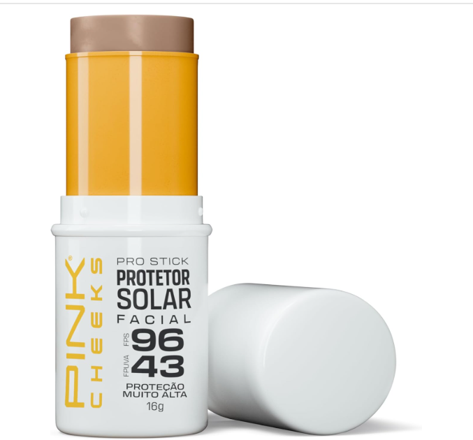 Pink Cheeks Pro Stick Protetor Solar Facial FPS 43 16g