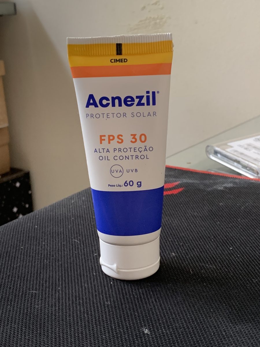Protetor Solar Facial Acnezil FPS 30 Oil Control