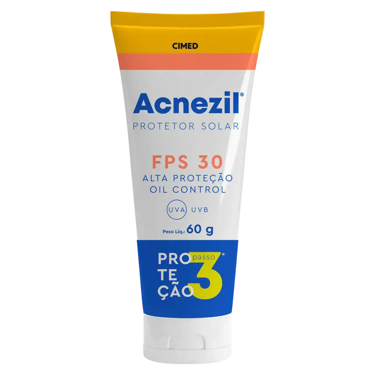 Protetor Solar Facial Acnezil FPS 30 Oil Control