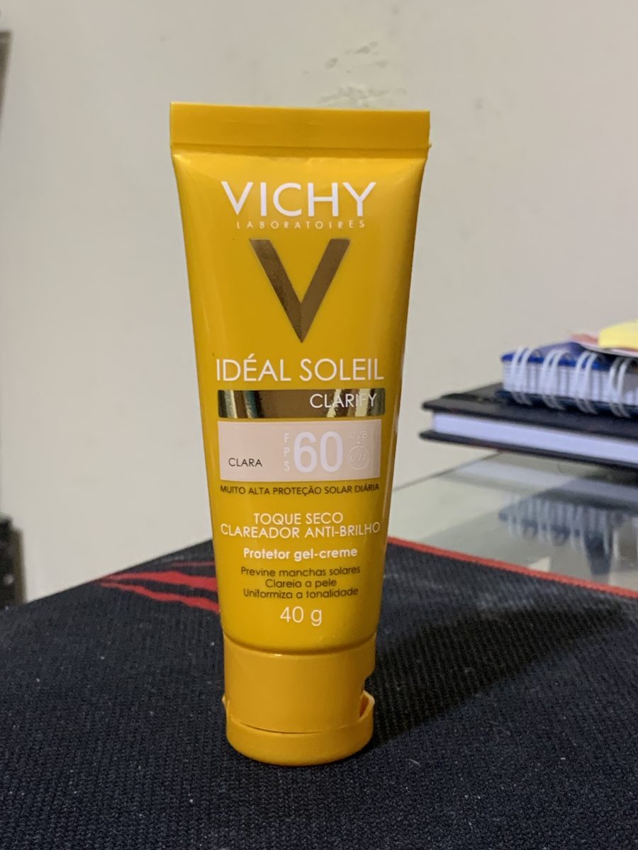 Protetor Solar Vichy Idéal Soleil Clarify FPS 60 Cor Clara 40g