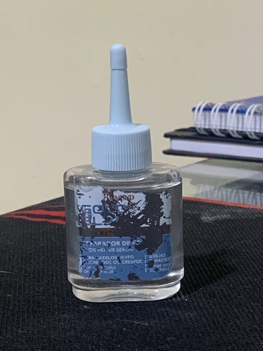 Reparador de Pontas Sem Enxágue para Cabelos Secos