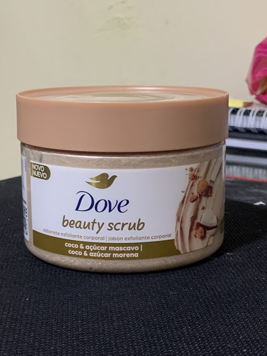 Sabonete Esfoliante Corporal Dove Beauty Scrub Coco & Açúcar Mascavo