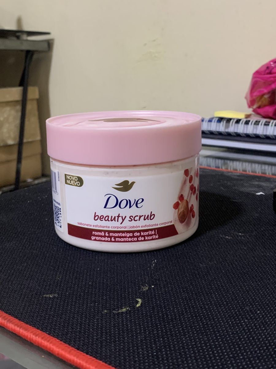 Sabonete Esfoliante Corporal Dove Beauty Scrub Romã & Manteiga de Karité