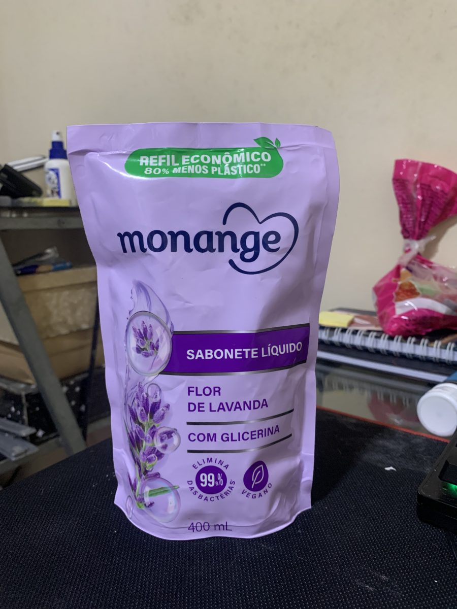 Sabonete Líquido Monange Flor de Lavanda Refil 400ml