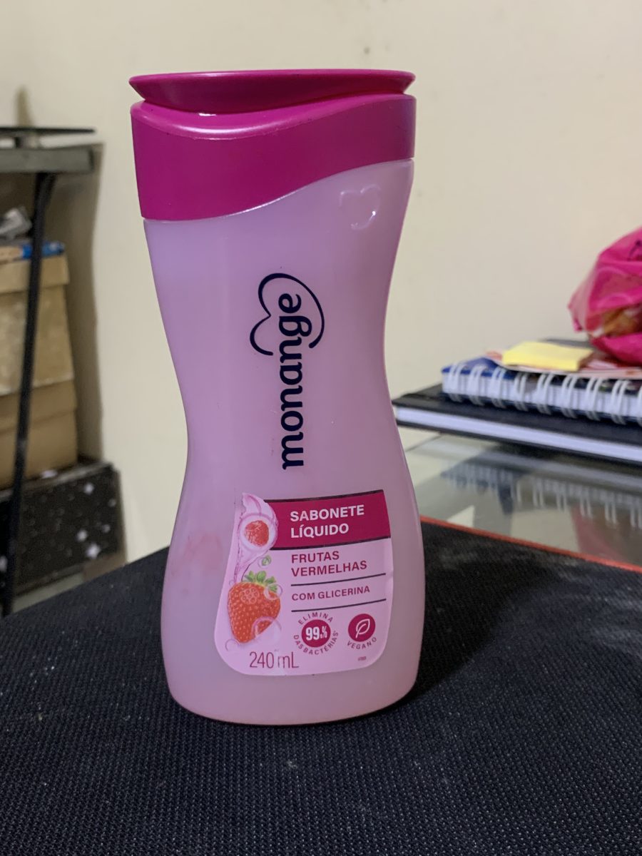 Sabonete Líquido Monange Frutas Vermelhas 240ml