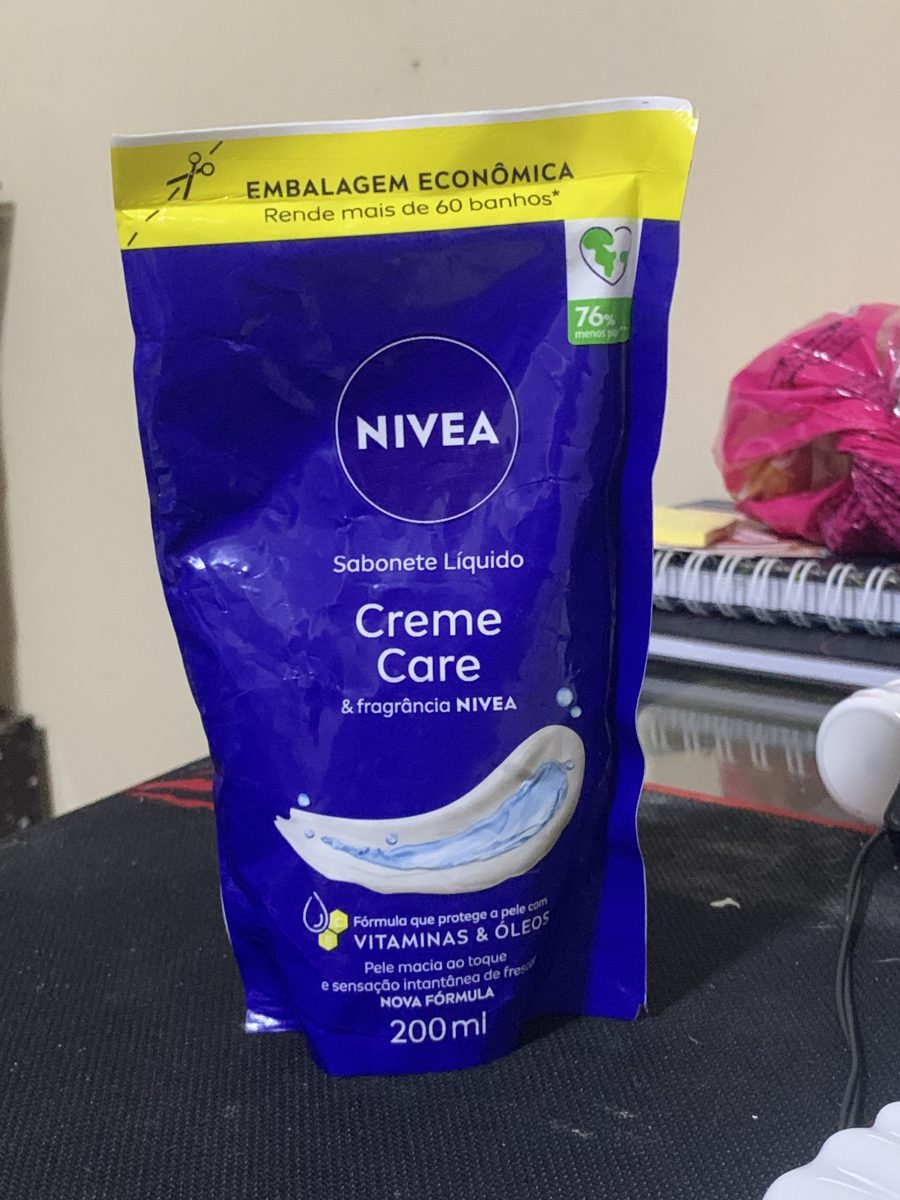 Sabonete Líquido Nivea Creme Care Refil 200ml