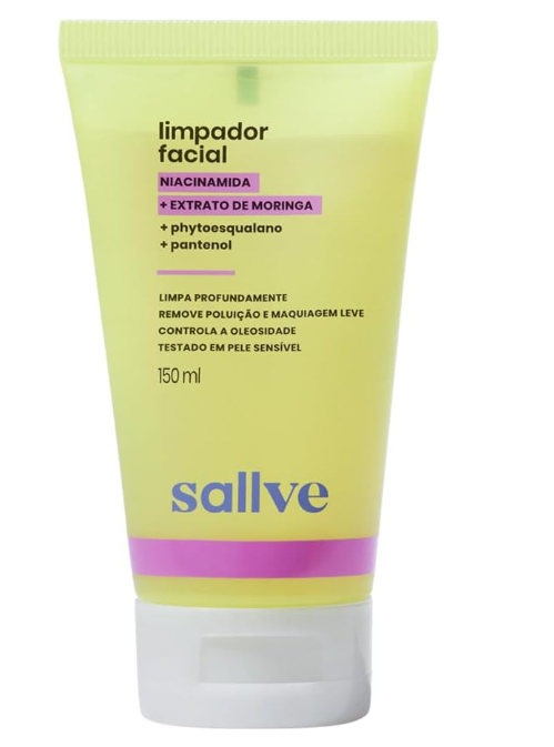 Sallve Limpador Facial Antioleosidade 120g