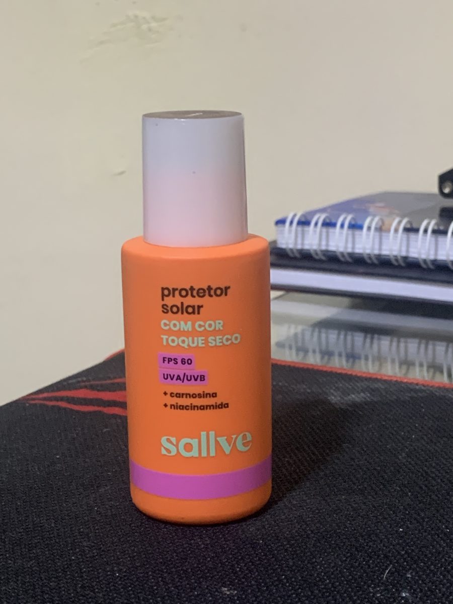 Sallve Protetor Solar com Cor FPS 60 40g