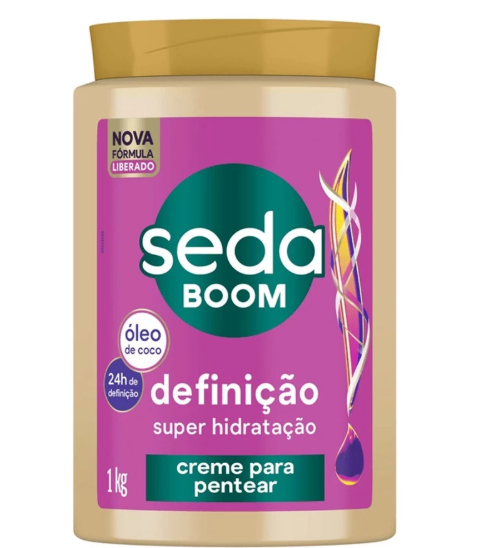 Seda Boom Definição Super Hidratação Creme para Pentear 1kg