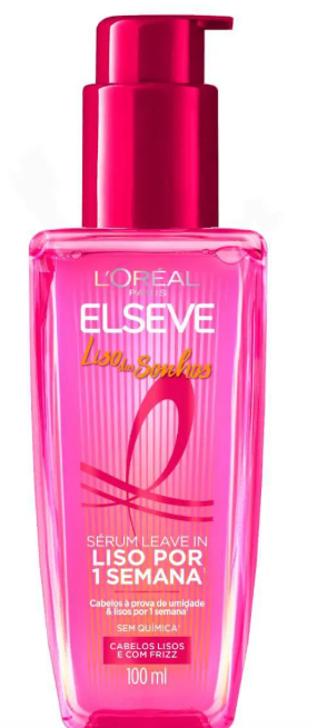Sérum Leave-In Elseve Liso dos Sonhos Liso Por 1 Semana 100ml