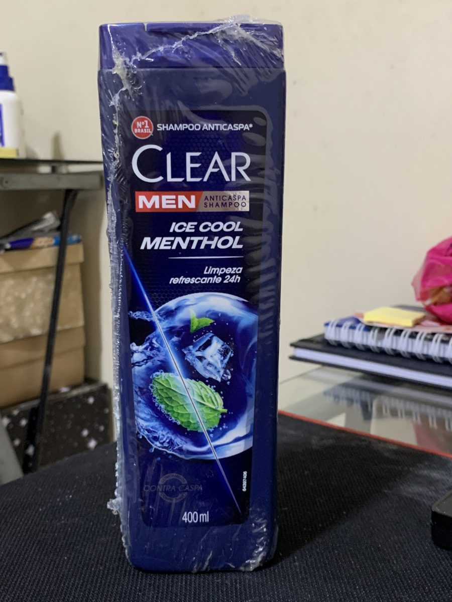 Shampoo Anticaspa Clear Men Ice Cool Menthol 400ml