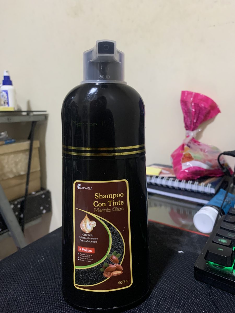 Shampoo Con Tinte Kaisasa Marrón Claro 500ml